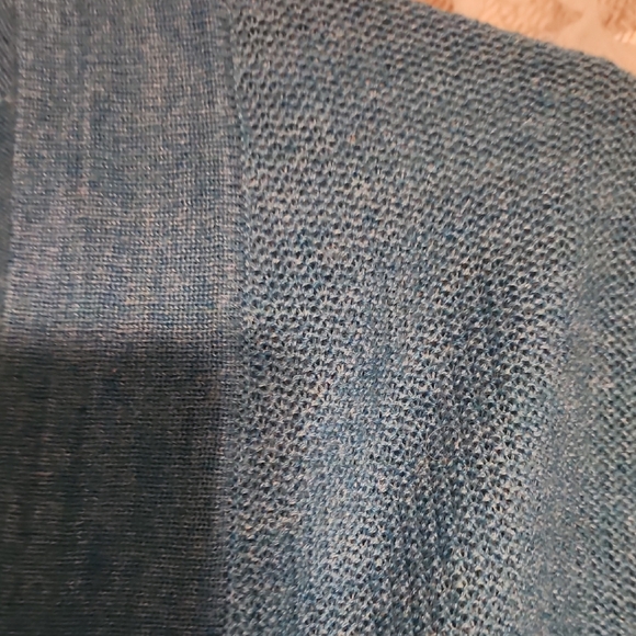 Coldwater Creek Blue Open Front Cardigan - Picture 2 of 4